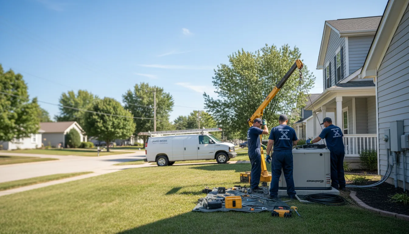 Generator Installation in Vicksburg, MS near me